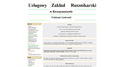 Desktop Screenshot of dobryrusznikarz.pl