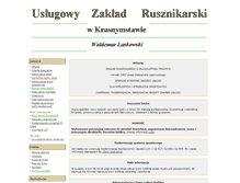 Tablet Screenshot of dobryrusznikarz.pl